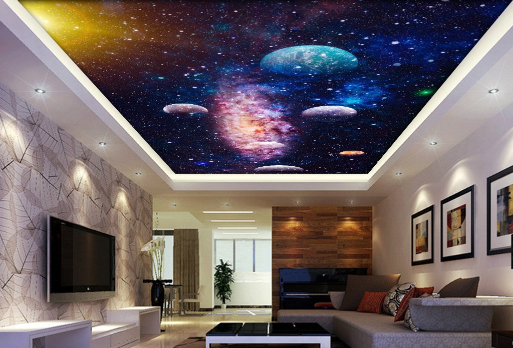 Galaxy Wallpaper Designs & Ceiling Murals
